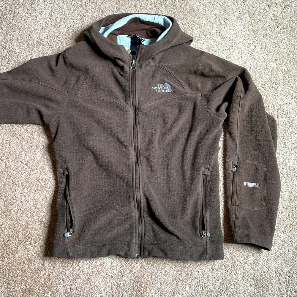 Northface Zip Up Rain Coat